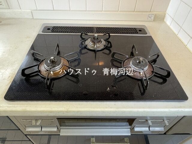 三口コンロ