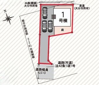 前面道路南側に面している1棟現場となります◎