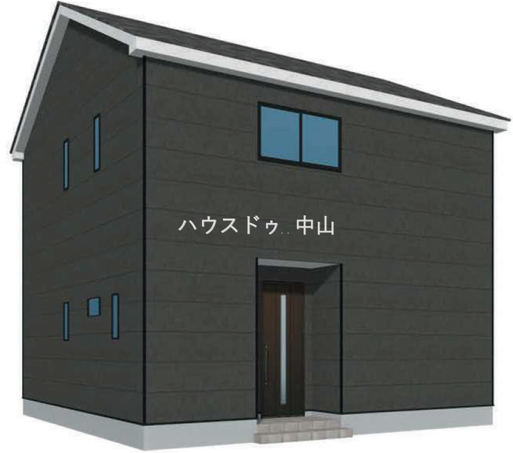 【外観】
\堂々とした佇まいの新築戸建/
洗練された外観デザインが街並みに映える一邸。住まうご家族の誇りとなる、美しさと安心感を兼ね備えた住まいです。
