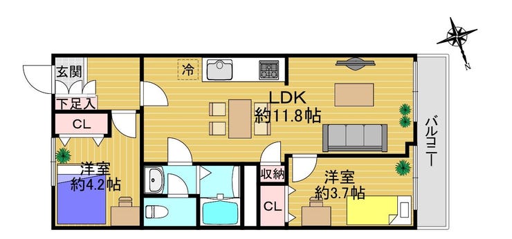 【間取り】