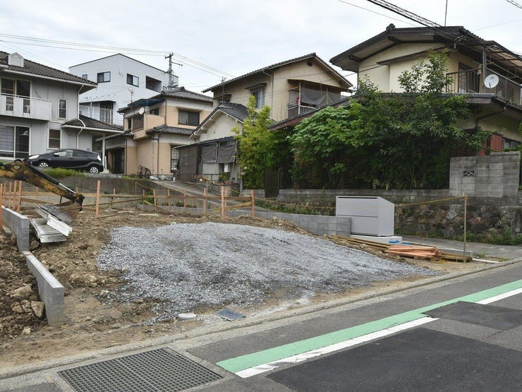 【外観写真】
建設地を南側より撮影 2026.06.22