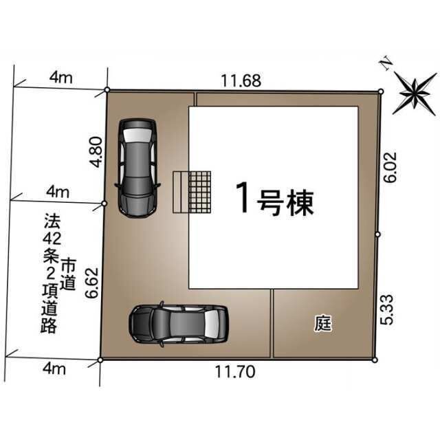 ■1号棟・車2台駐車可能■