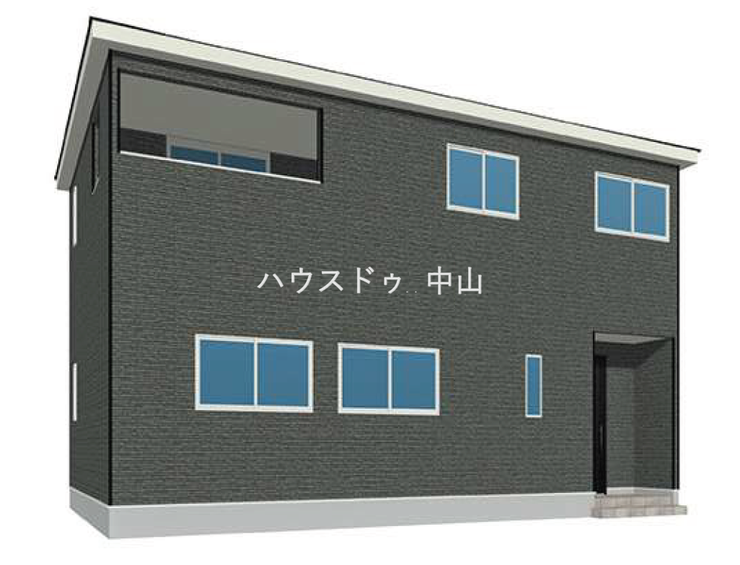 【外観】
\堂々とした佇まいの新築戸建/
洗練された外観デザインが街並みに映える一邸。住まうご家族の誇りとなる、美しさと安心感を兼ね備えた住まいです。