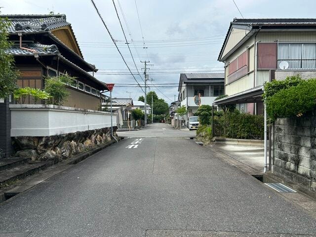 ★朝倉第二小学校区★
東側道路 南から北方向