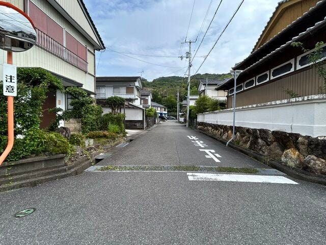 ★朝倉第二小学校区★
東側道路 北から南方向