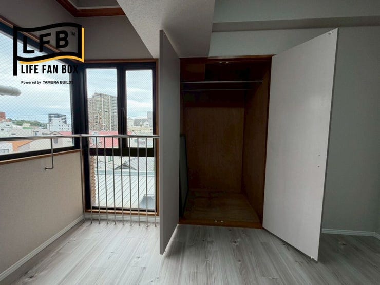 お部屋に大容量の収納があると助かりますね♪