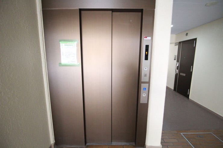 エレベーター完備のため荷物が多くなっても安心です!