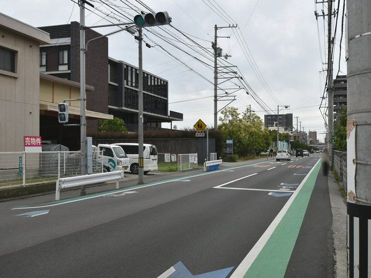 北側道路