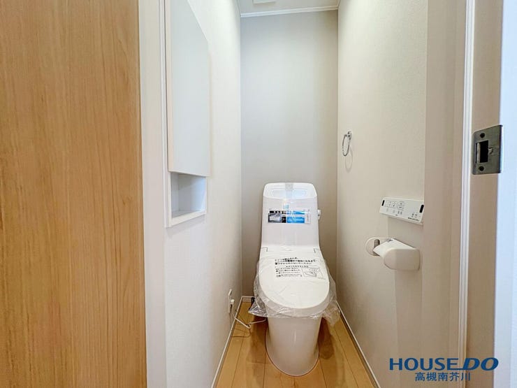 トイレが2か所あると、家族が多くても安心です