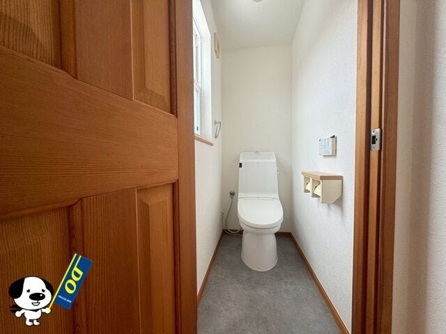 トイレは安心の2箇所!朝のバタバタも一安心です。