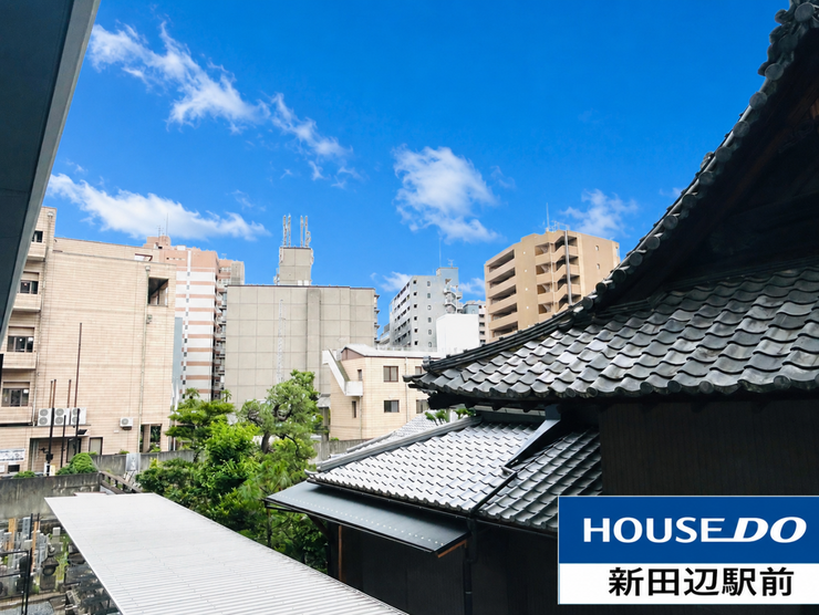 お寺の屋根も見えるのは京都らしいですね。
