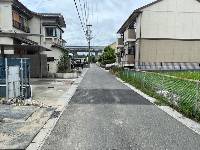 前面道路の幅員は約4.0m