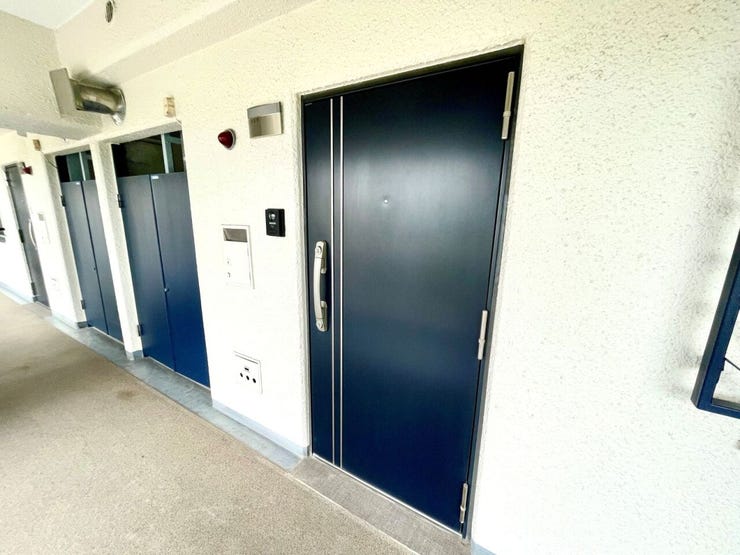 共用廊下もきれいに管理されています