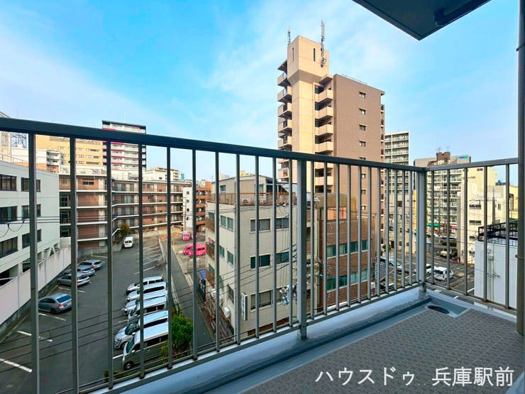 眺望の良いバルコニーです。