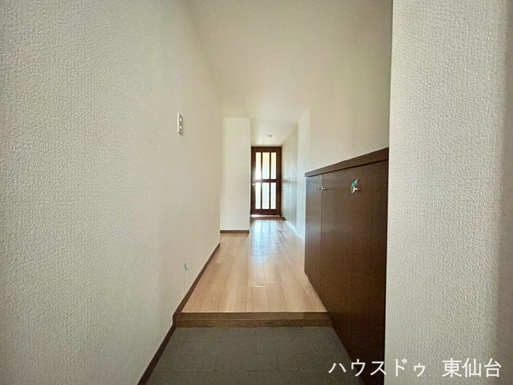 生活空間の隠れるおもてなしの玄関です♪