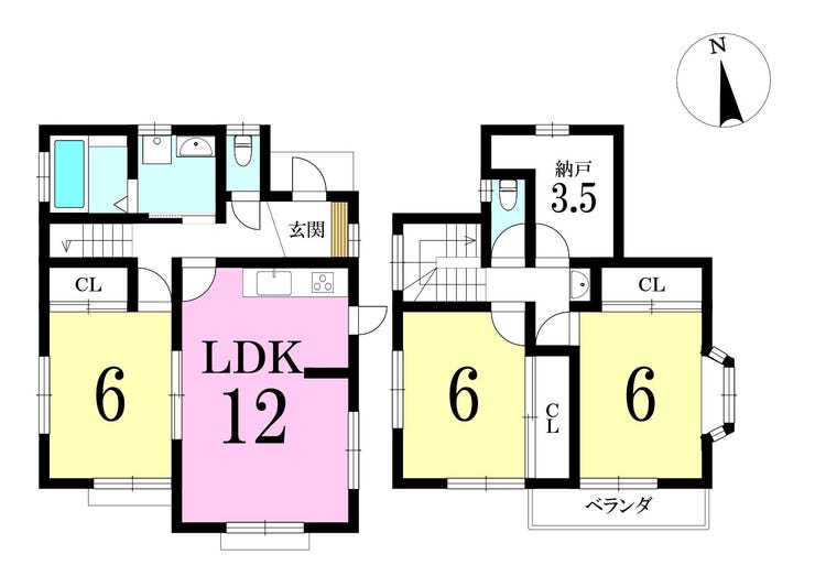 【外観】
◎間取り図