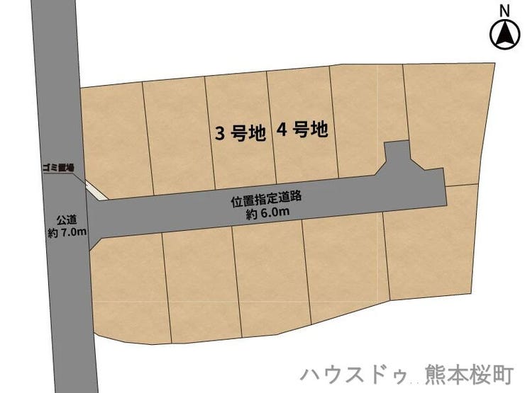 ■3号地・車3台駐車可能■