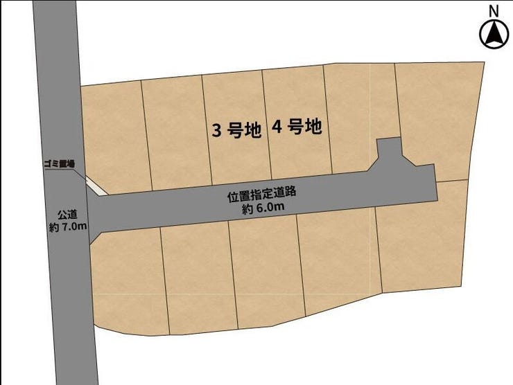 ■4号地・車3台駐車可能■