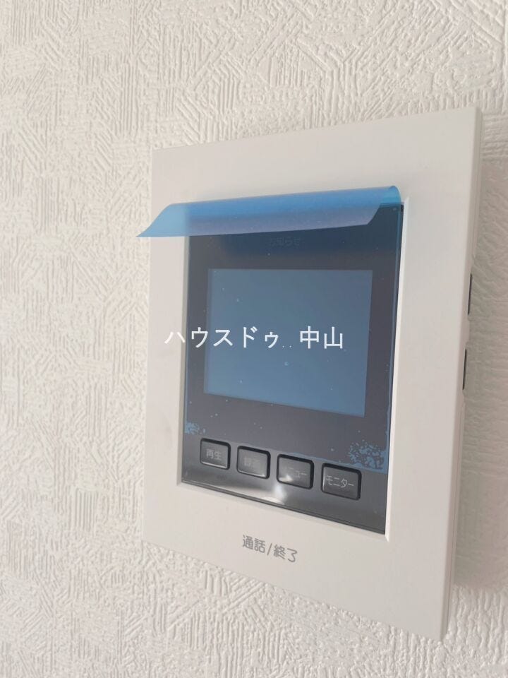 モニターつきインターホン