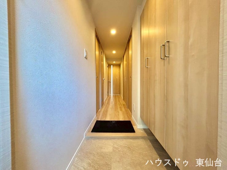 生活空間の隠れるおもてなしの玄関です♪