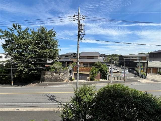 北側のお部屋からの眺望です。落ち着いた住環境で安心して暮らせる住まい