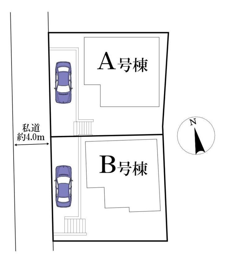 ◎区画図:B号棟