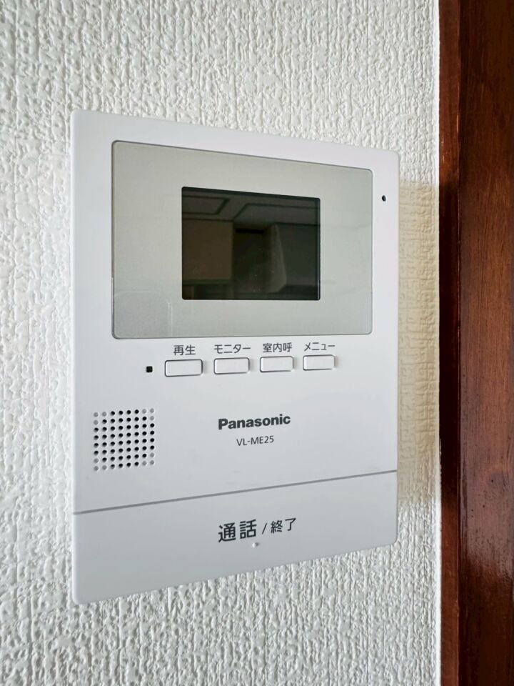 モニター付きインターホン