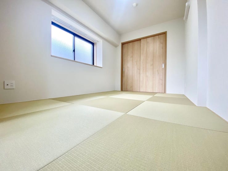 6.0帖の和室です。