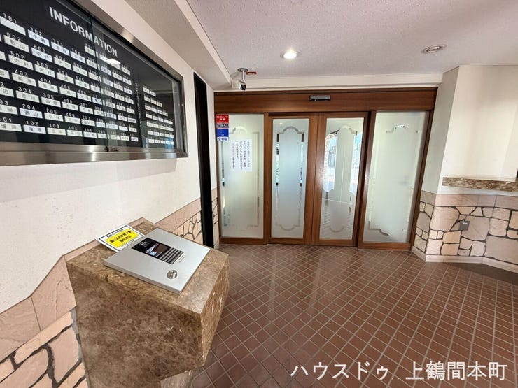 開放感のあるエントランス