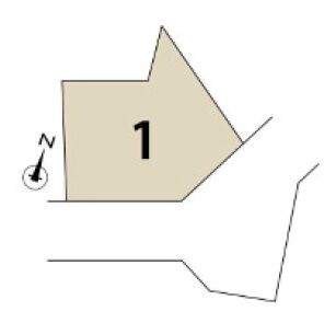 【区画図】
南東角地!