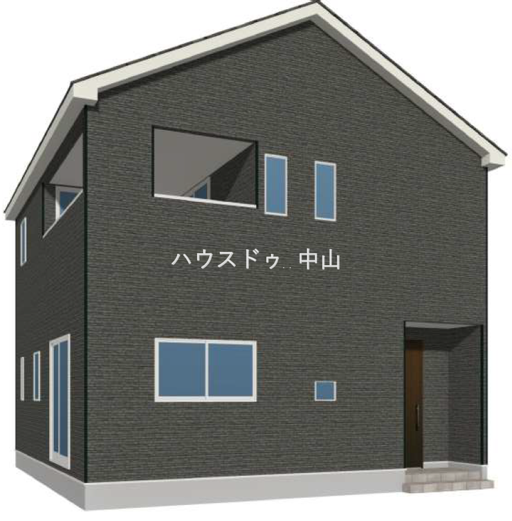 【外観】
\堂々とした佇まいの新築戸建/
洗練された外観デザインが街並みに映える一邸。住まうご家族の誇りとなる、美しさと安心感を兼ね備えた住まいです。
