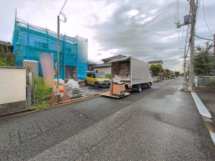 ◎前面道路(9/4撮影)