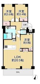 枚方市山之上北町