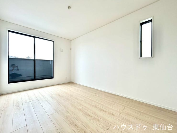 子ども部屋に最適なバランスの良い広さ。