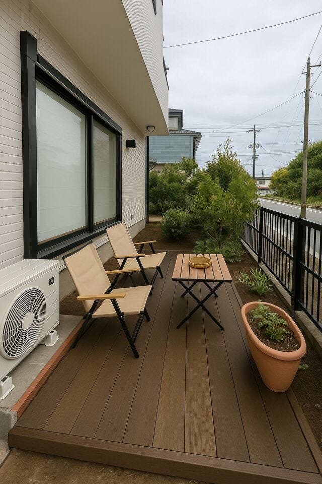 【Private garden】※写真の家具・小物はCGでのイメージです。現況を優先いたします。