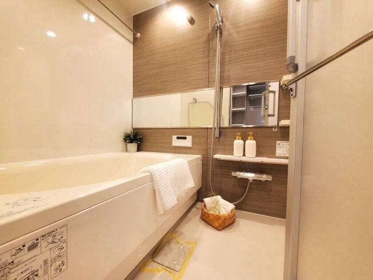 【Bathroom】リラックスできる空間で、一日の疲れを癒し、心身共にリフレッシュできます。
