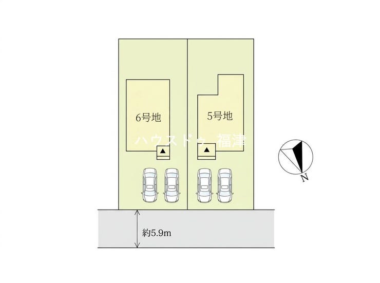 《宗像市日の里4丁目 新築戸建》 5号地♪
※現況優先