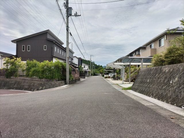 ★横内小学校区★
北側道路 東から西方向