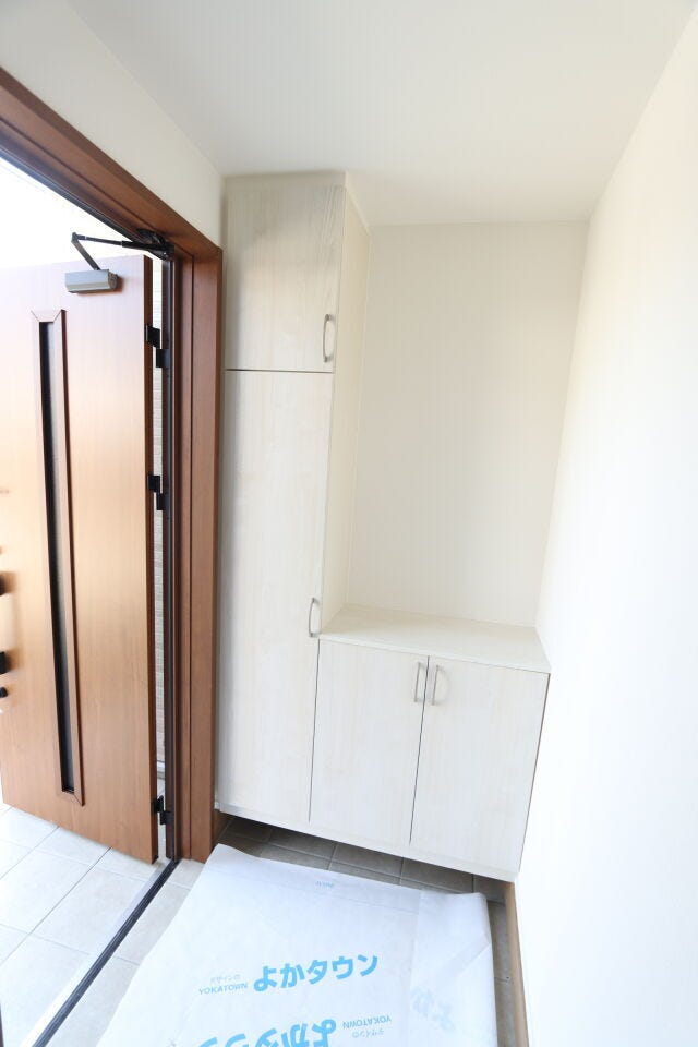 家族の履物が全部しまえるワイドな玄関収納!
