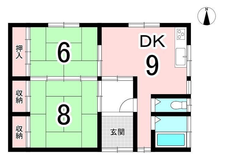 【間取り】
現況有姿渡しの為、広い土地を活用した家庭菜園を行う+作業場や資材置き場にしたり
全面リノベーションをして優雅な平屋住まいにすることもできます!