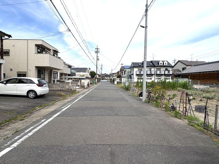 南側前面道路