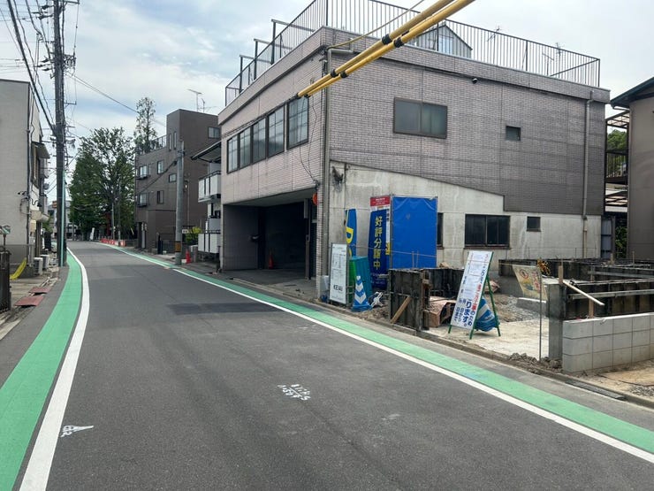 交通量も少なく静かな住環境