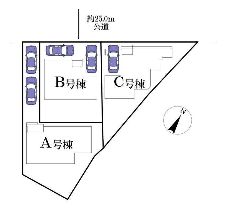 ◎区画図:A号棟