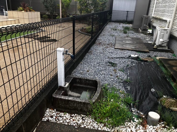 外部水栓(北側)