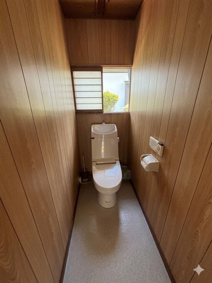 温水洗浄便座付きで快適にお使いいただけます