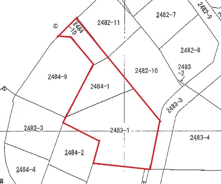 【区画図】
641.32㎡(193.99坪)