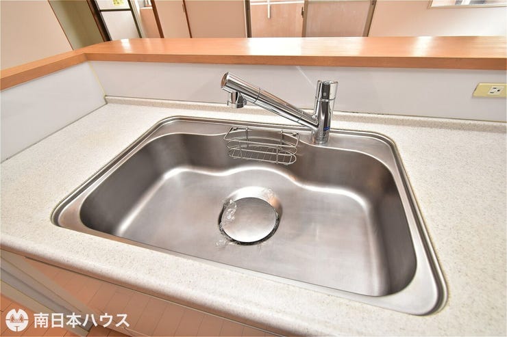 永吉３丁目 エバーライフ永吉 【シンク】シンク部分はステンレス製で熱や汚れに強くお手入れも楽にできます♪