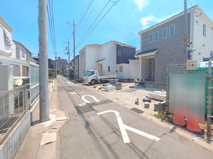 ◎前面道路(7/21撮影)