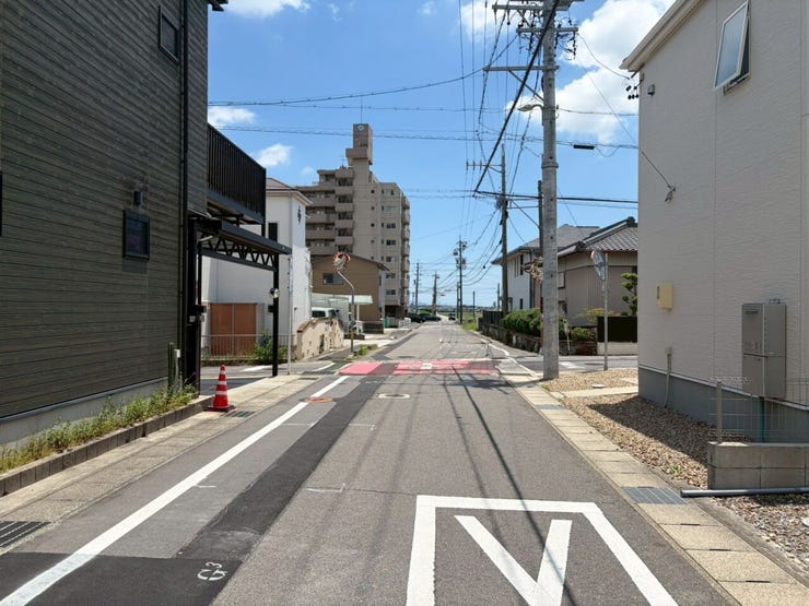 *前面道路*