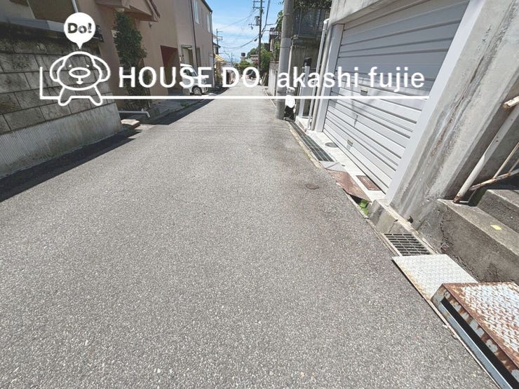 交通量の少ない道路